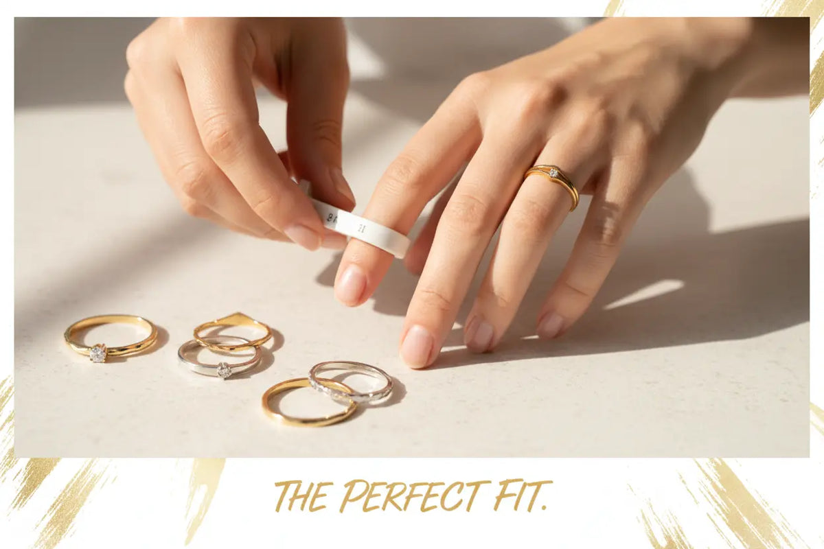 How to choose or customize your ring size before ordering caia