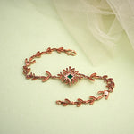 Load image into Gallery viewer, 9K Rose Gold Bracelet with Multicolour Stones
