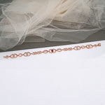 Load image into Gallery viewer, 9K Rose Gold Bracelet with Multicolour Stones
