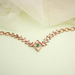 Load image into Gallery viewer, 9K Rose Gold Bracelet with Multicolour Stones
