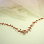 Load image into Gallery viewer, 9K Rose Gold Bracelet with CZ Stones
