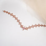 Load image into Gallery viewer, 9K Rose Gold Bracelet with Multicolour Stones
