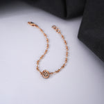 Load image into Gallery viewer, 9K Rose Gold Bracelet with Colour Stone
