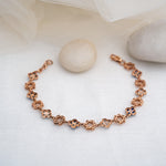Load image into Gallery viewer, 9K Rose Gold Bracelet with Multicolour Stones

