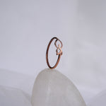 Load image into Gallery viewer, 9K Rose Gold Leaf Ring
