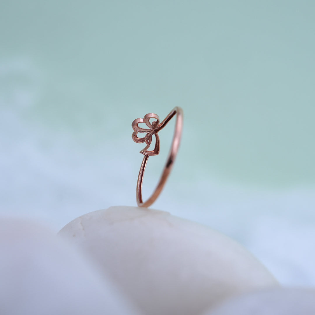 9K Rose Gold Ring