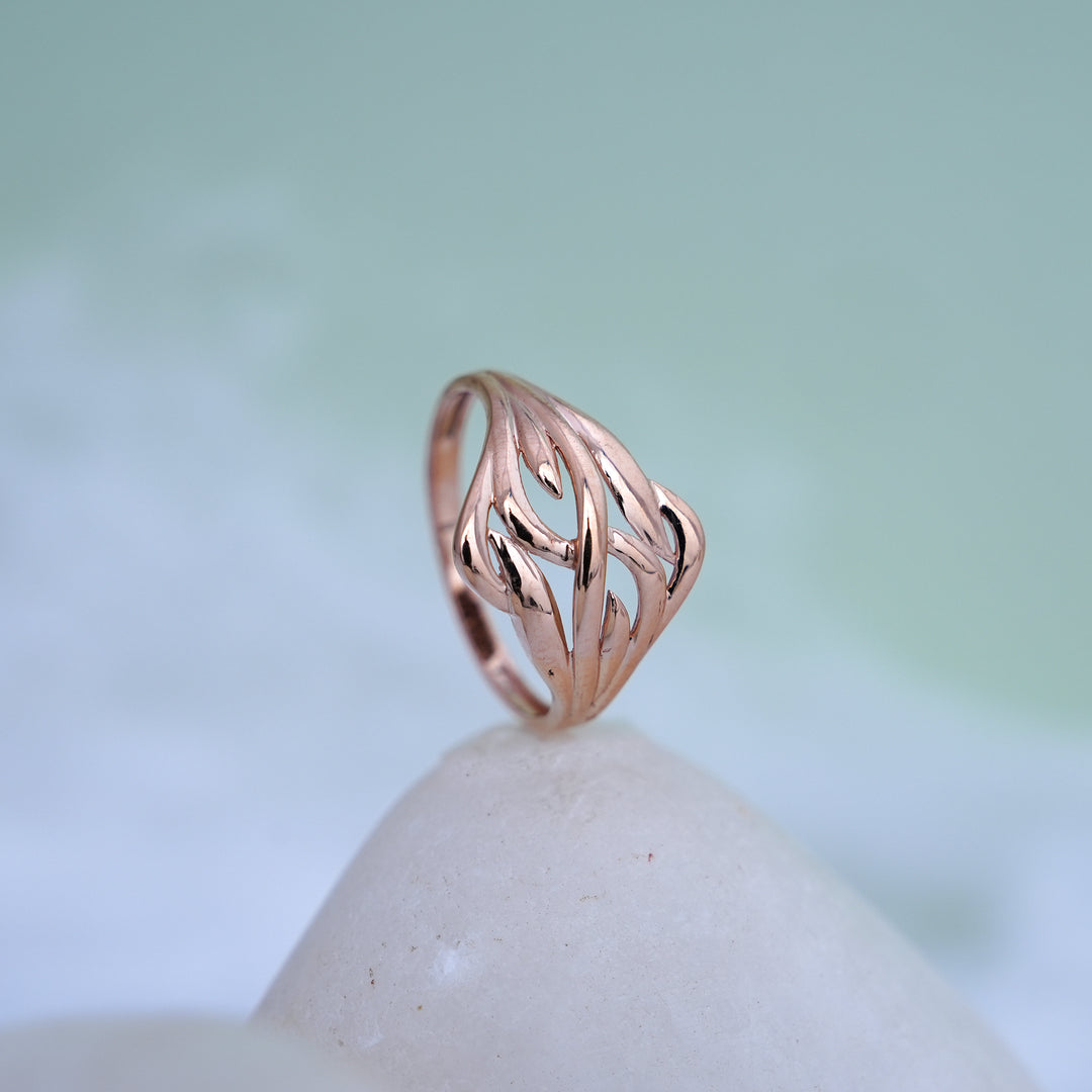 9K Rose Gold Ring