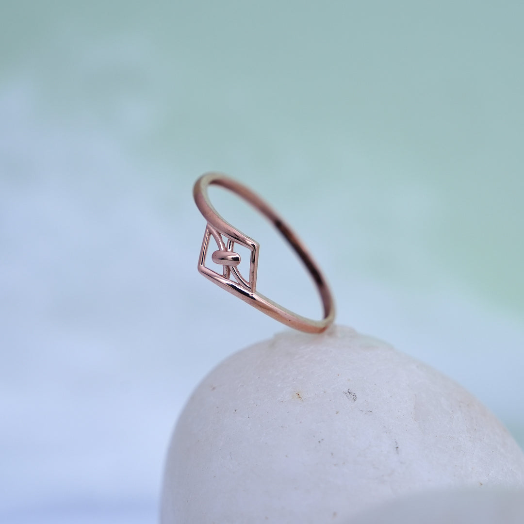 9K Rose Gold Ring