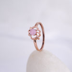 Load image into Gallery viewer, 9K Rose Gold Ring with Colour Stone
