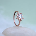 Load image into Gallery viewer, 9K Gold Ring with CZ Stones
