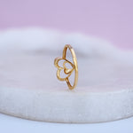 Load image into Gallery viewer, 9K Gold Heart Ring
