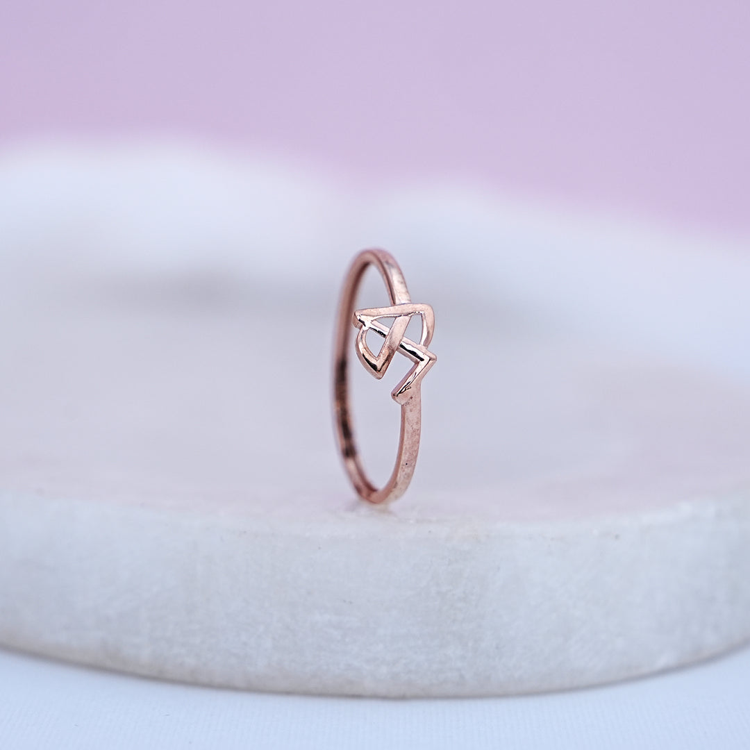 9K Rose Gold Ring