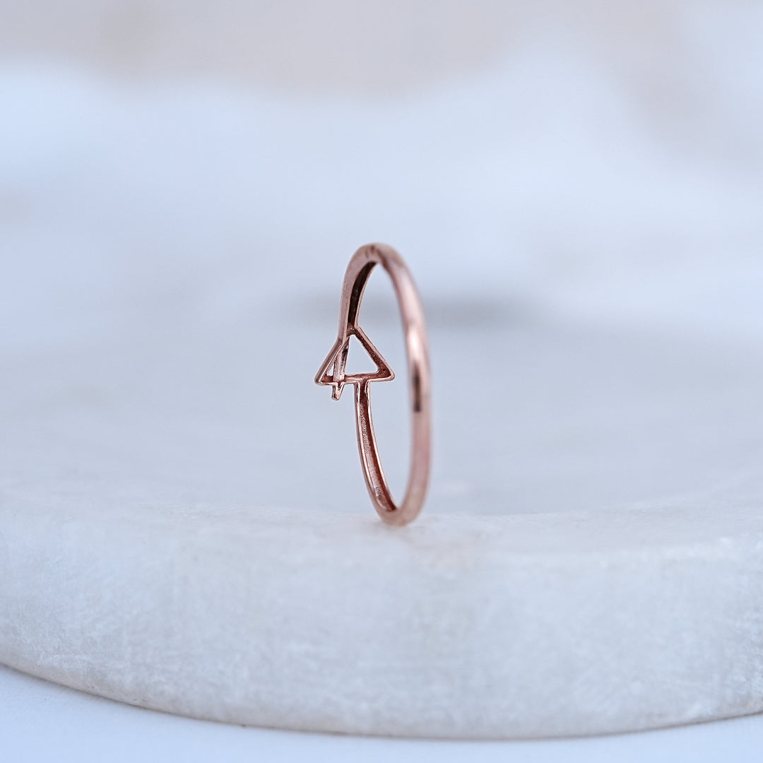 9K Rose Gold Ring