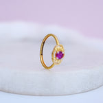 Load image into Gallery viewer, 9K Gold Ring with Colour Stone
