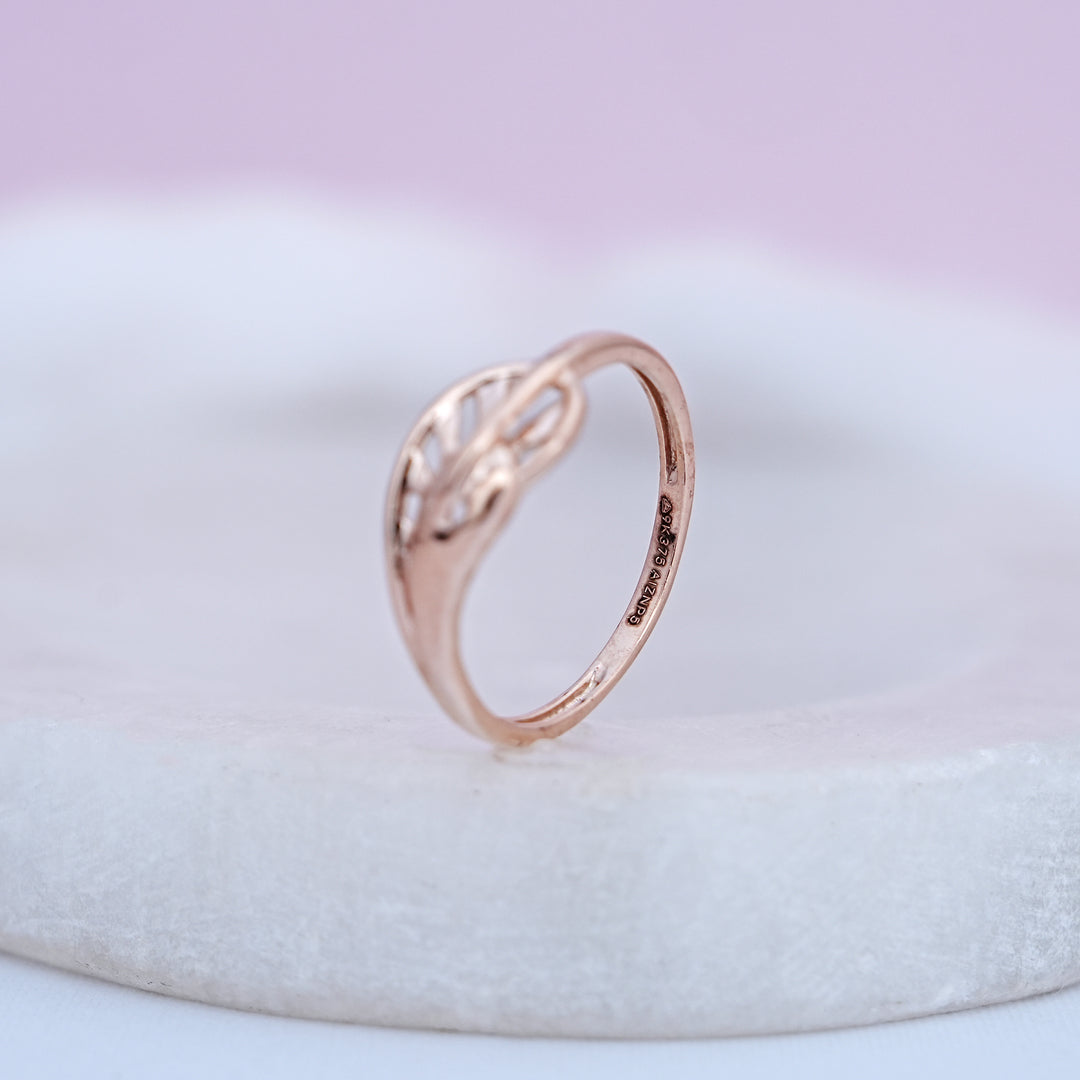 9K Rose Gold Ring