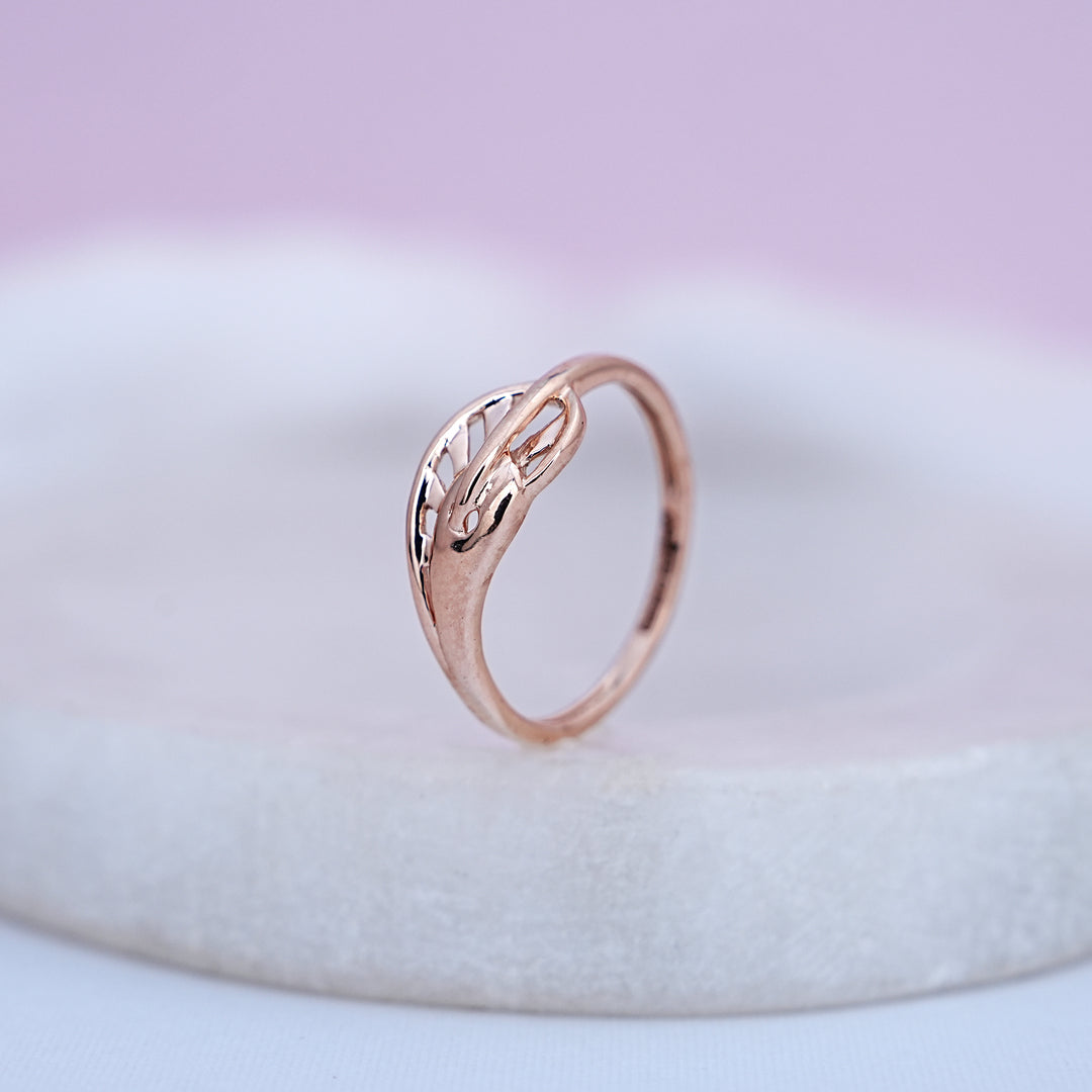 9K Rose Gold Ring
