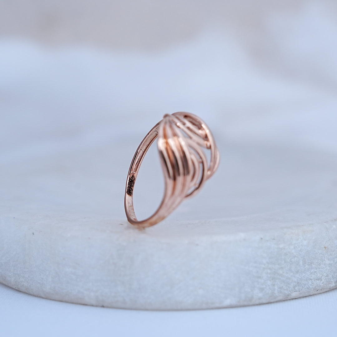 9K Rose Gold Ring
