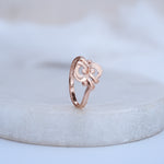 Load image into Gallery viewer, 9K Rose Gold Infinity Ring

