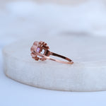 Load image into Gallery viewer, 9K Rose Gold Ring with Colour Stone
