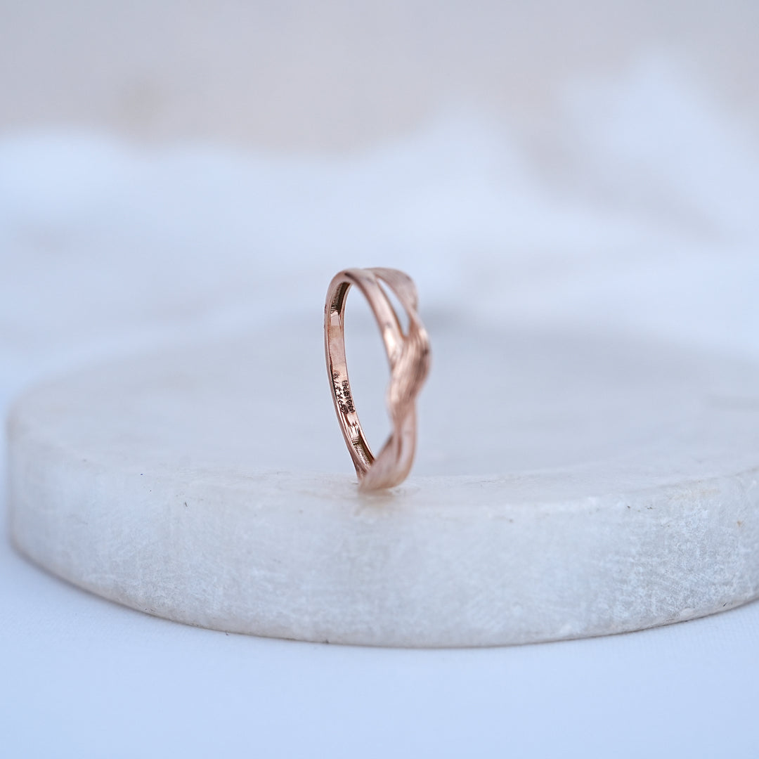 9K Rose Gold Ring