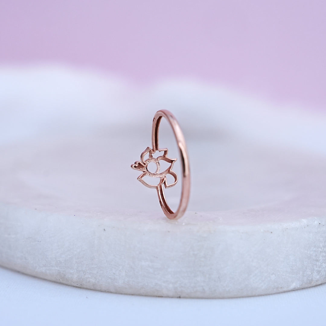 9K Rose Gold Ring