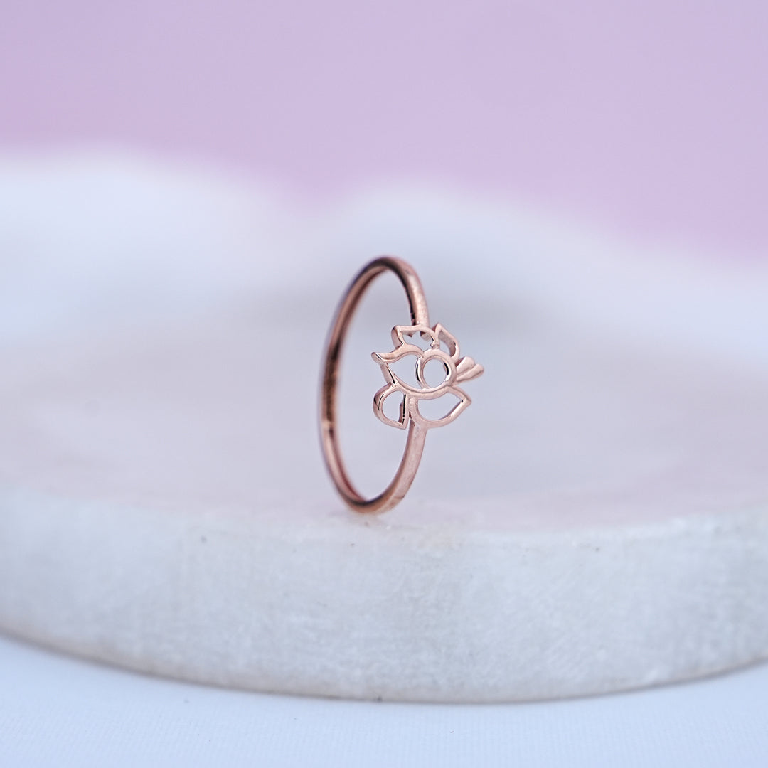 9K Rose Gold Ring