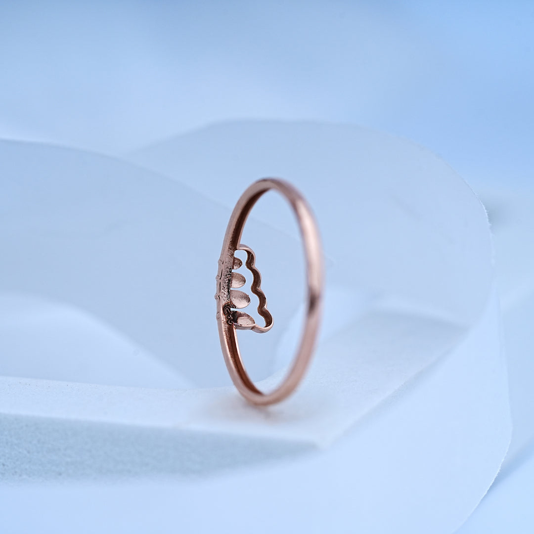 14K Rose Gold Ring