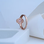 Load image into Gallery viewer, 14K Rose Gold Ring with Colour Stone
