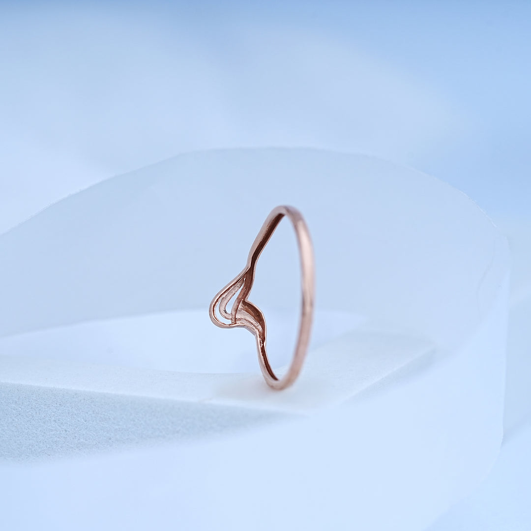 14K Rose Gold Ring