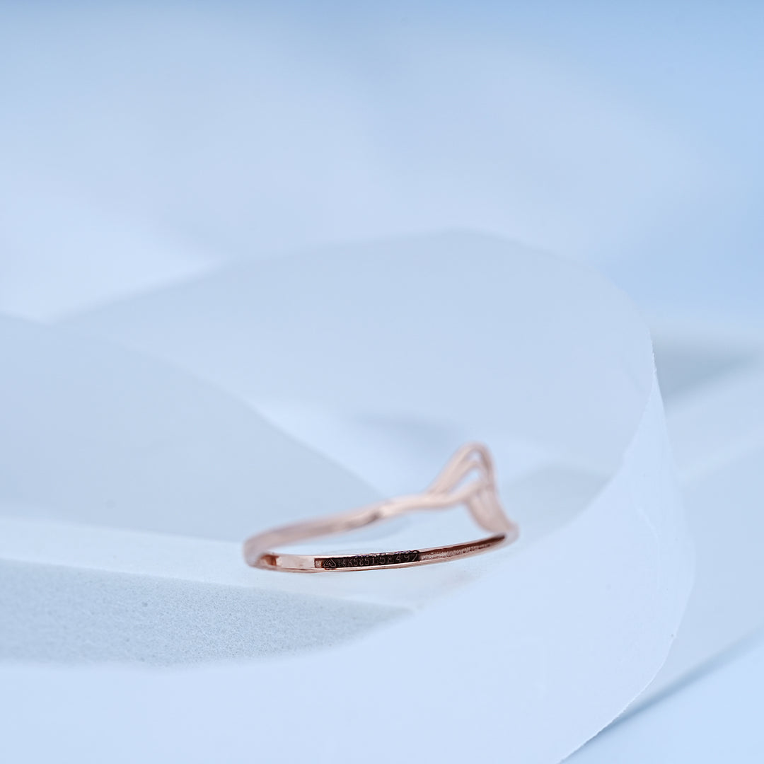 14K Rose Gold Ring