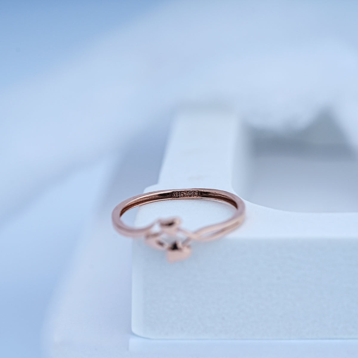 14k rose gold ring