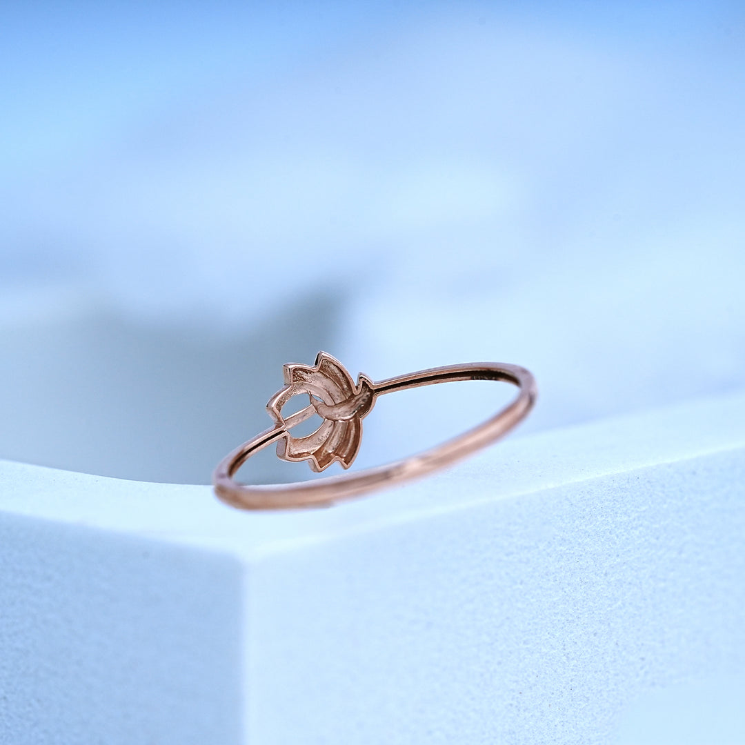 14K Rose Gold Ring