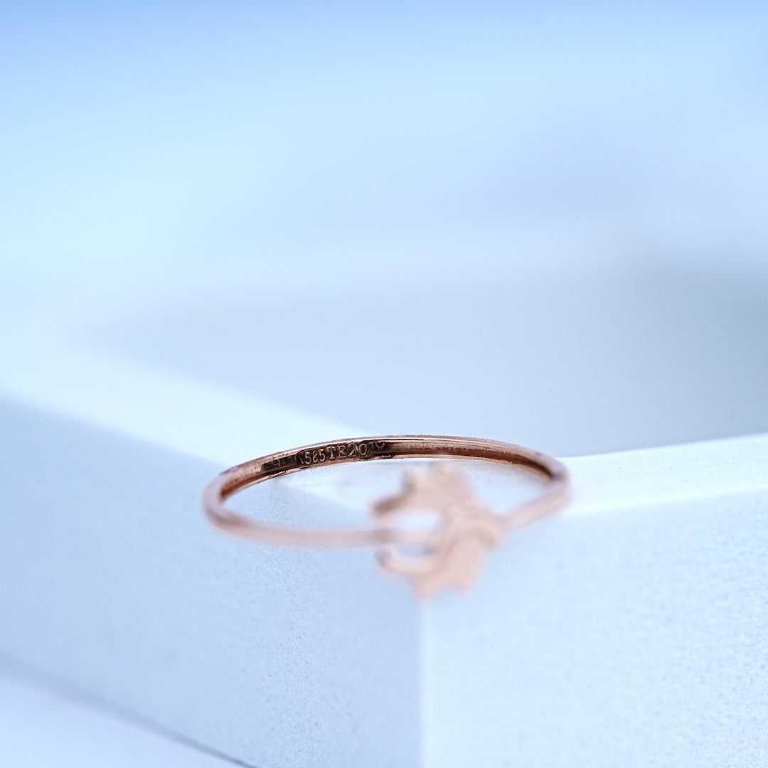 14K Rose Gold Ring