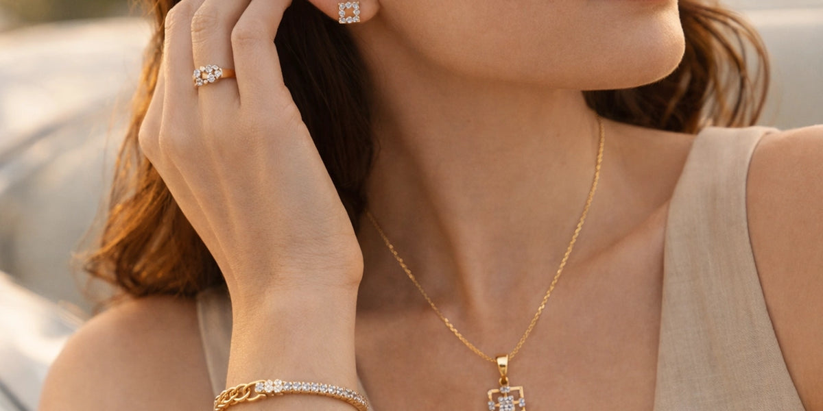 Caia 14kt gold minimal homepage banner 3