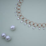 Load image into Gallery viewer, 18K Gold Necklace with CZ Stones
