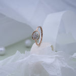 Load image into Gallery viewer, 18K Gold Ring with CZ Stones
