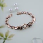 Load image into Gallery viewer, 18K Gold Cheetah Inspired Bracelet
