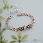 Load image into Gallery viewer, 18K Gold Cheetah Inspired Bracelet
