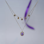 Load image into Gallery viewer, 18K Gold Necklace with Multicolour Stones
