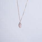 Load image into Gallery viewer, 18K Gold Pendant Necklace with CZ Stones
