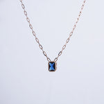 Load image into Gallery viewer, 18K Gold Necklace with CZ Stones

