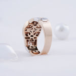 Load image into Gallery viewer, 18K Gold Ring with CZ Stones
