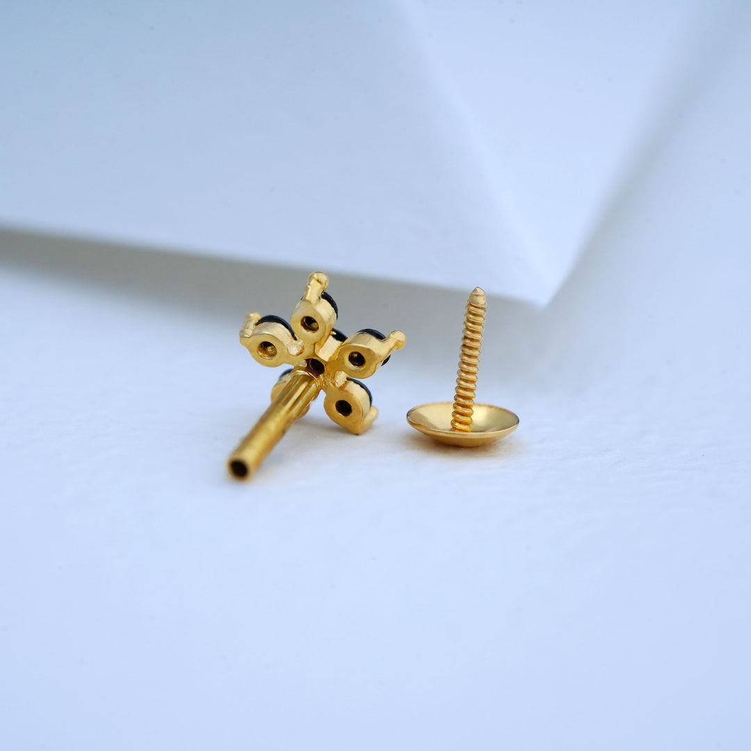 18K Gold Second Stud/Nosepin Caia