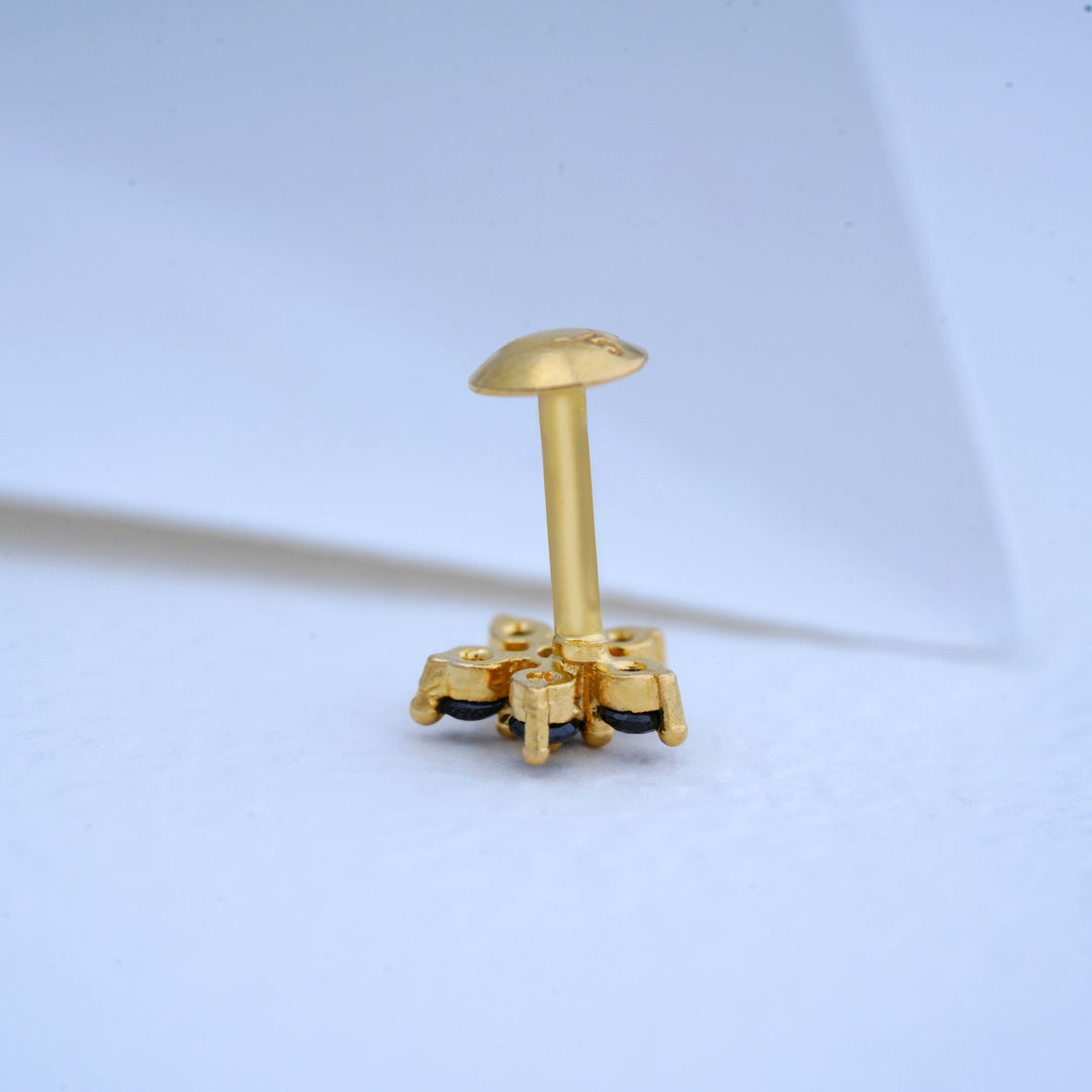 18K Gold Second Stud/Nosepin Caia