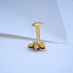 Load image into Gallery viewer, 18K Gold Second Stud/Nosepin Caia
