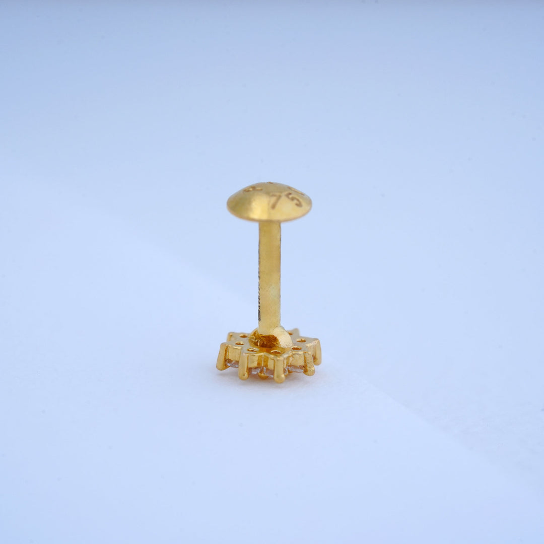 18K Gold Second Stud/Nosepin Caia