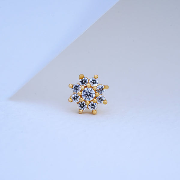 18K Gold Second Stud/Nosepin Caia