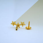 Load image into Gallery viewer, 18K Gold Second Stud/Nosepin Caia
