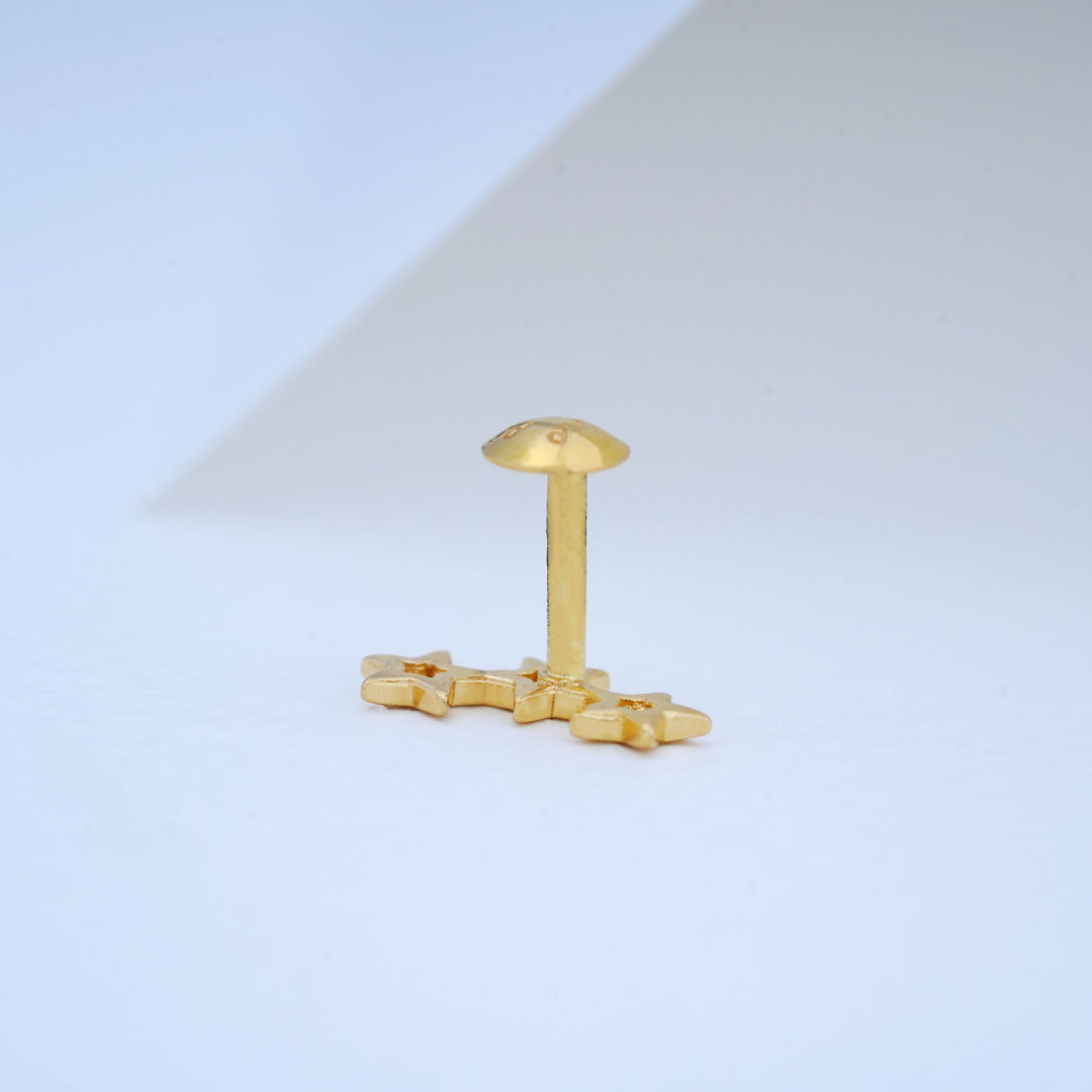 18K Gold Second Stud/Nosepin Caia