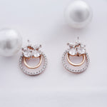 Load image into Gallery viewer, 18K Gold Stud Earrings for Everyday Wear
